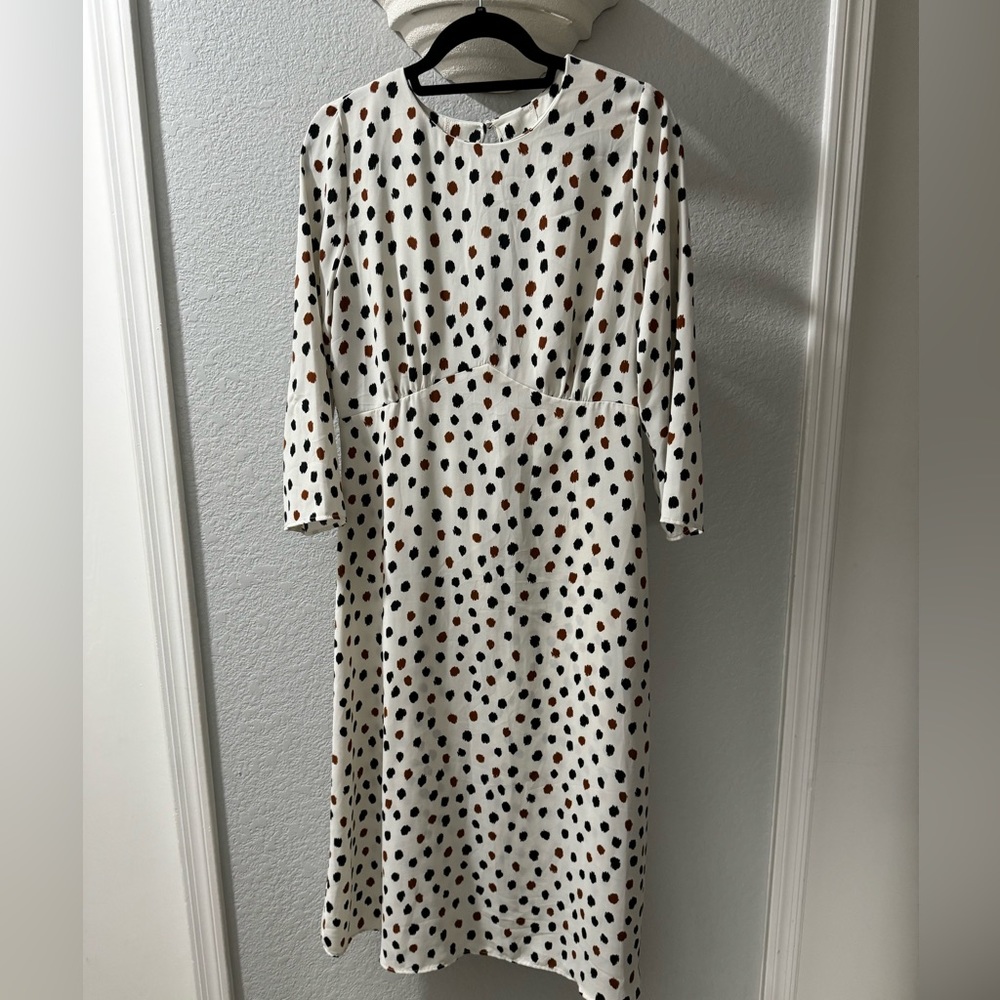 H&M Dot Midi Dress
